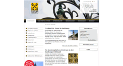 Desktop Screenshot of erzabtei.at